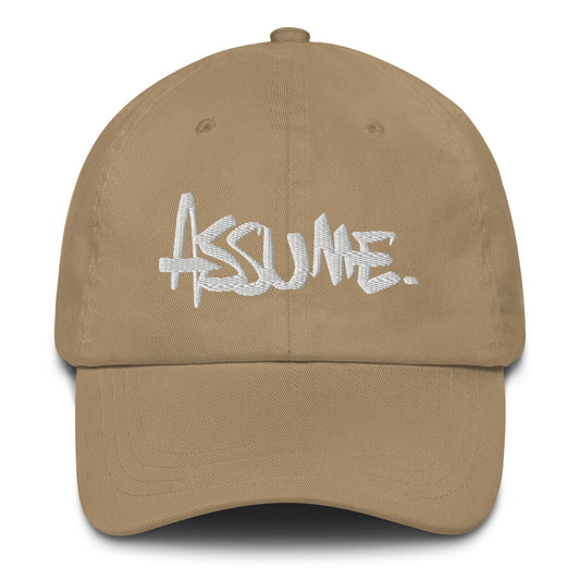 Casquette ASSUME beige foncé