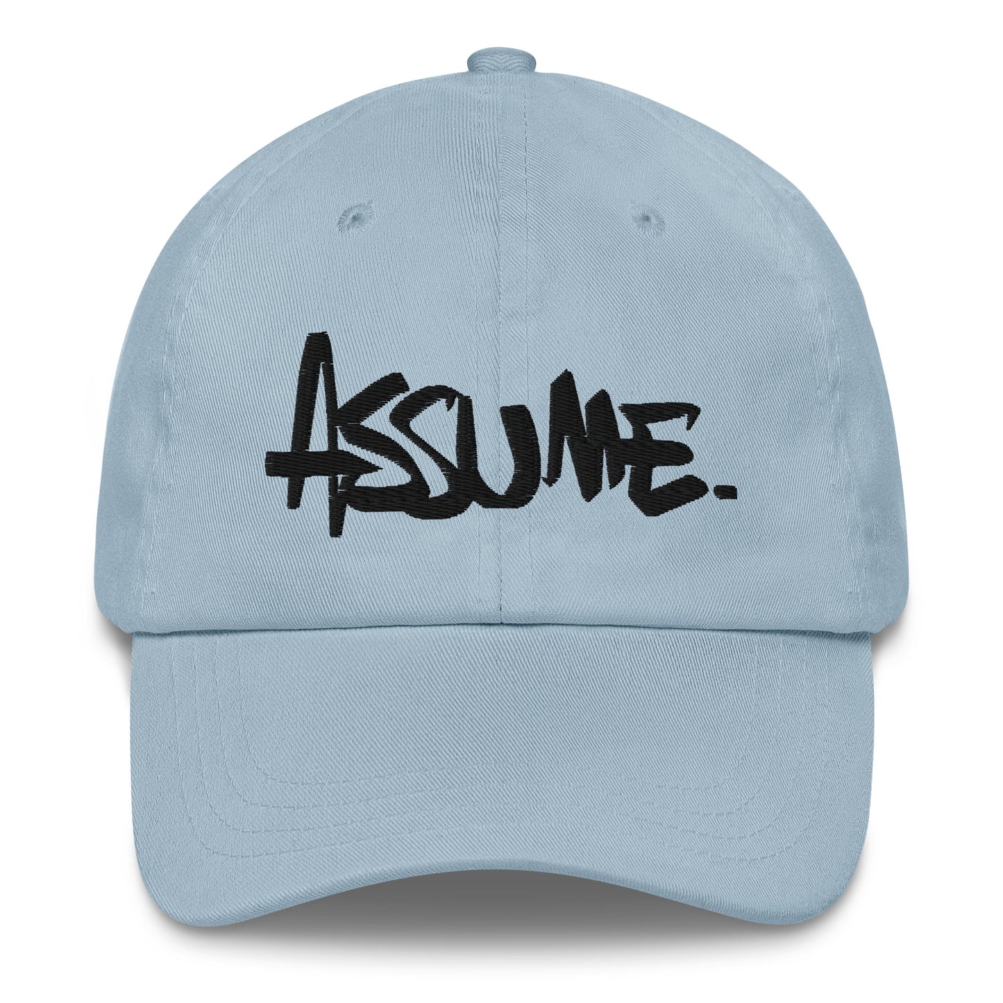 Casquette ASSUME bleu clair