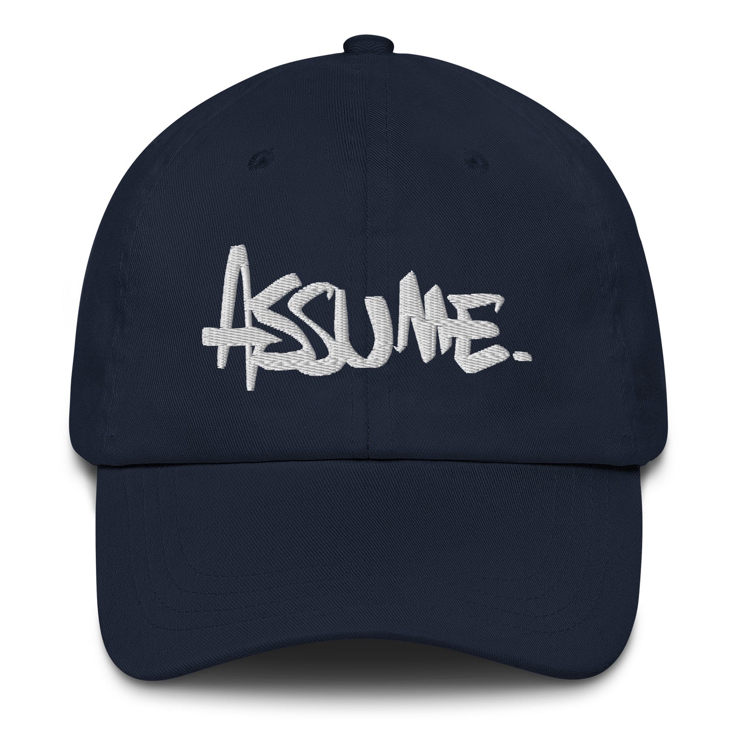 Casquette ASSUME bleu marine