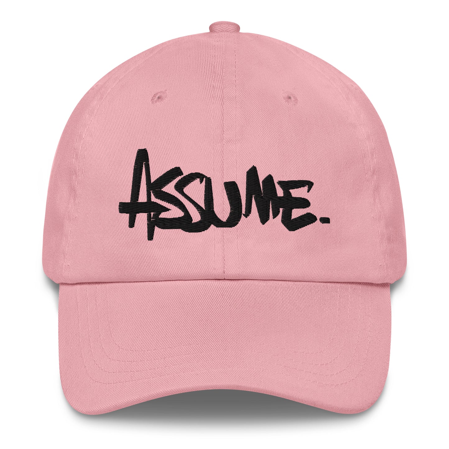 Casquette ASSUME rose pastel